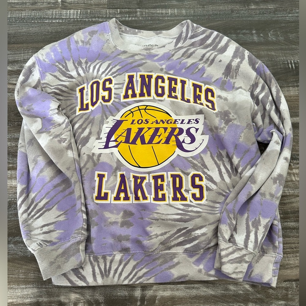 Hybrid Los Angeles Lakers sweatshirt, great condition, Juniors size large